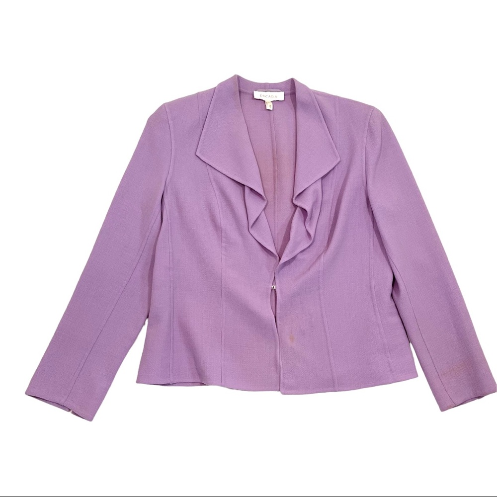 ESCADA Vintage Lavender Blazer Jacket